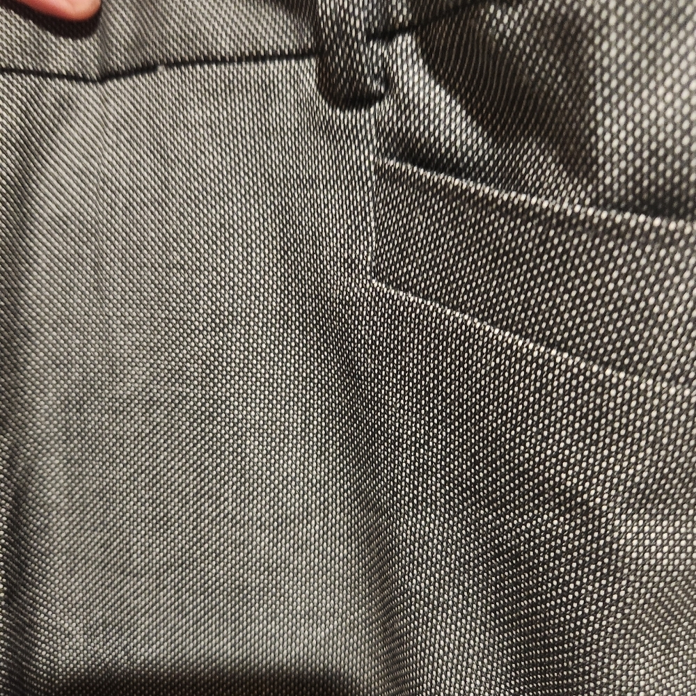 Express Columnist Barely Boot Gray Polka Dot Work… - image 5